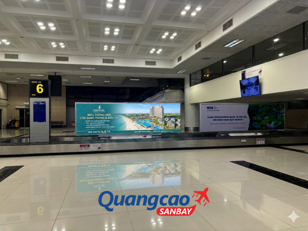 Khu vực băng chuyền hành lý