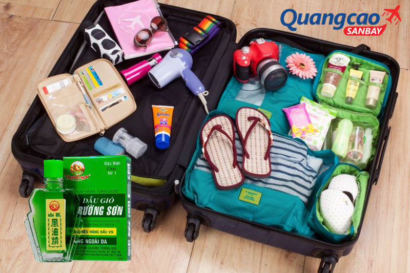 Quy định mang dầu gió lên máy bay