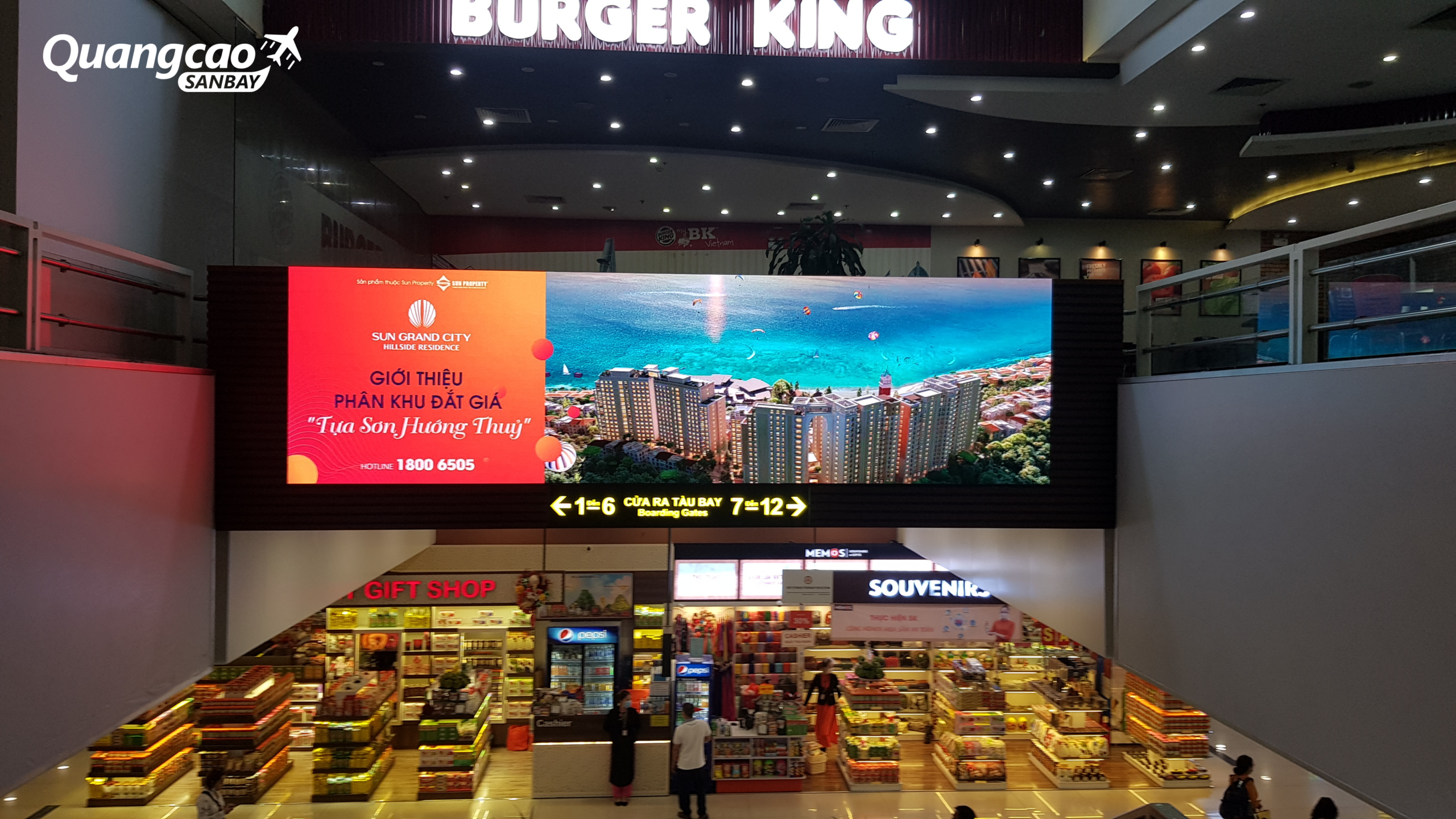 Quảng cáo sân bay cho công ty du lịch thu hút khách hàng hiệu quả