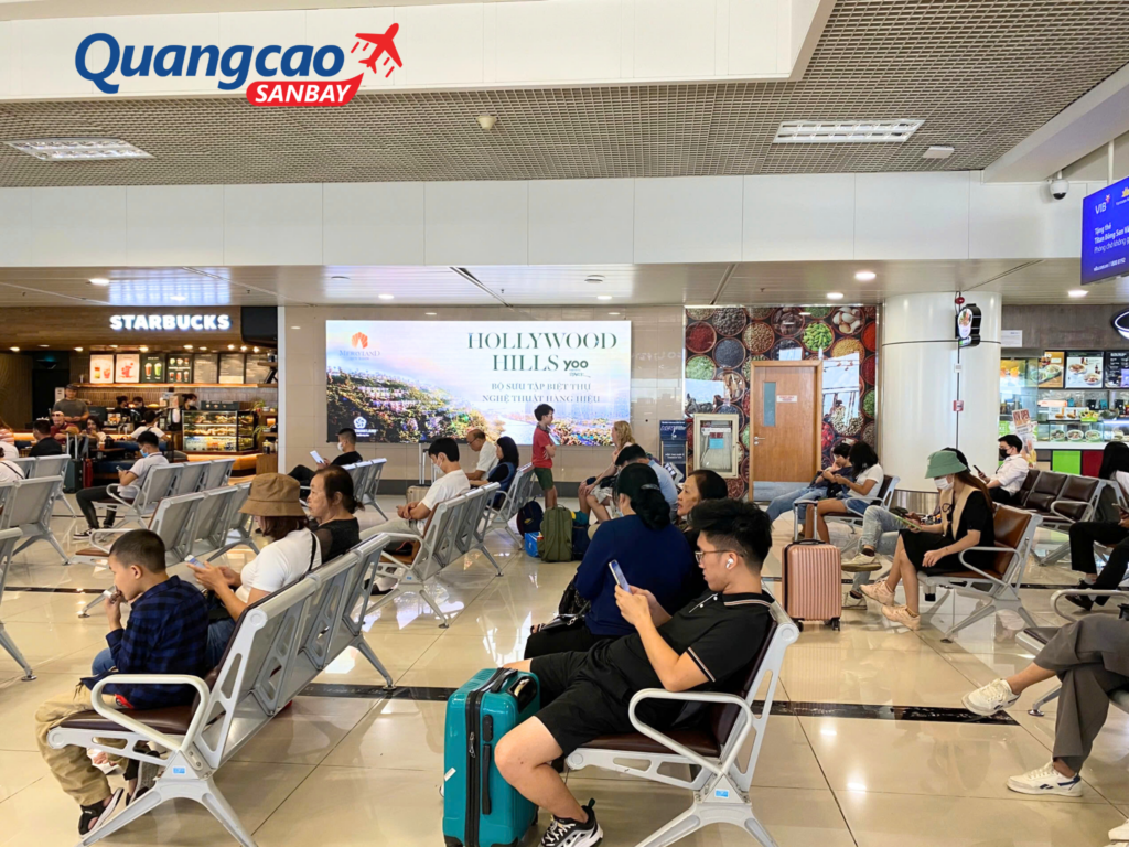 Quảng cáo sân bay cho dự án bất động sản tiếp cận khách hàng mục tiêu