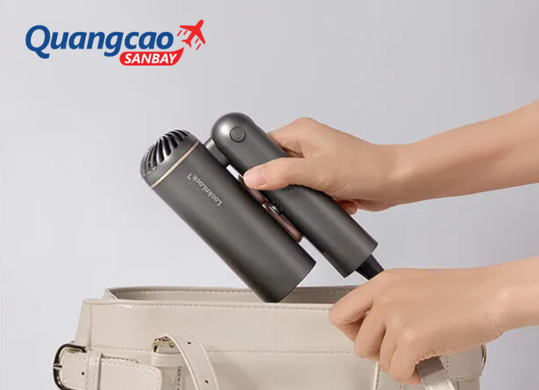Nên lựa chọn máy sấy tóc gấp gọn khi di chuyển hàng không